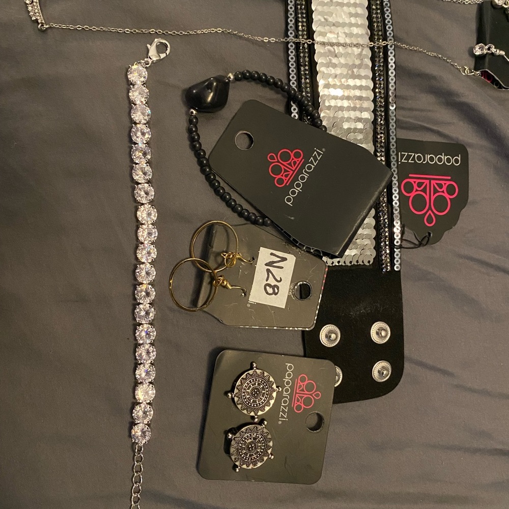 Lot of paparazzi jewelry